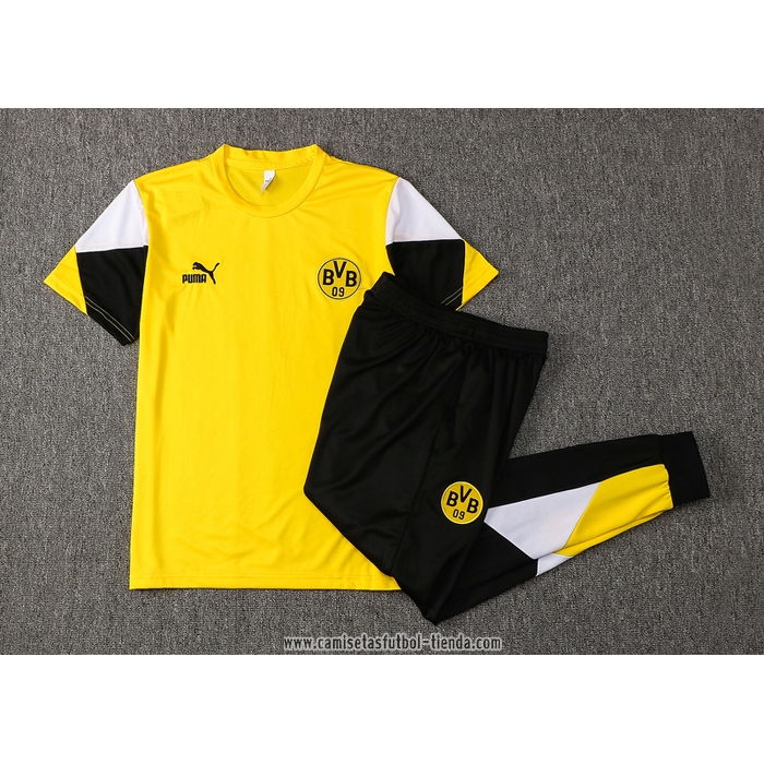 Chandal del Borussia Dortmund 2021 2022 Manga Corta Amarillo